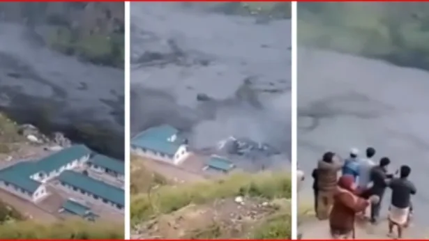 Impresionantes imágenes: Nueva avalancha en Nepal arrasa un pueblo y deja 5 desaparecidos