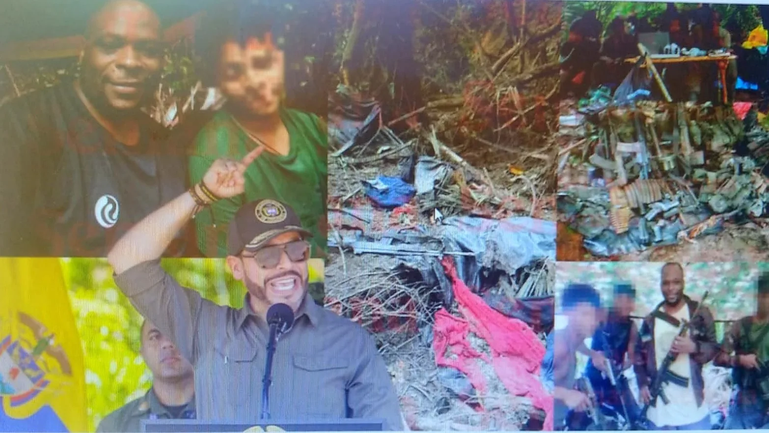 Así fue vigilado por EE. UU. campamento de alias Marcos Pacífico antes de bombardeo