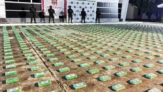 Incautan más de seiscientos kilos de cocaína en operativo policial
