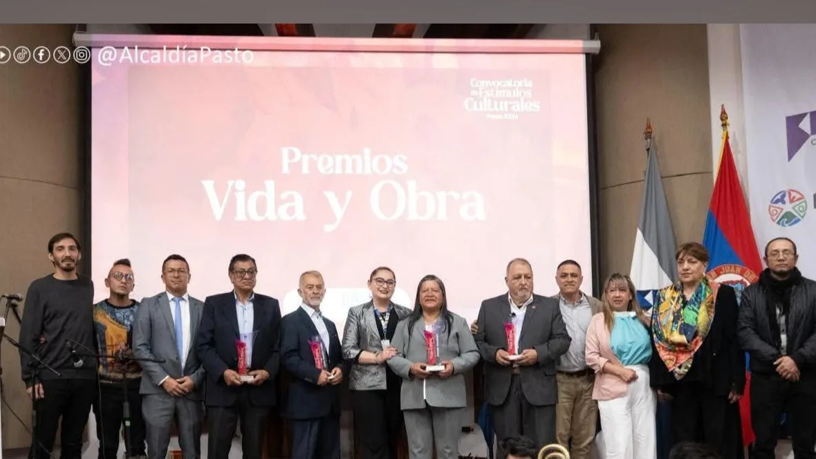 ¡Noche de orgullo pastuso! Así se vivieron los Premios Vida y Obra 2026 en Pasto