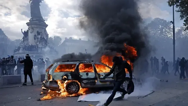Francia despliega 70.000 policías ante nuevas protestas y amenazas de saqueos