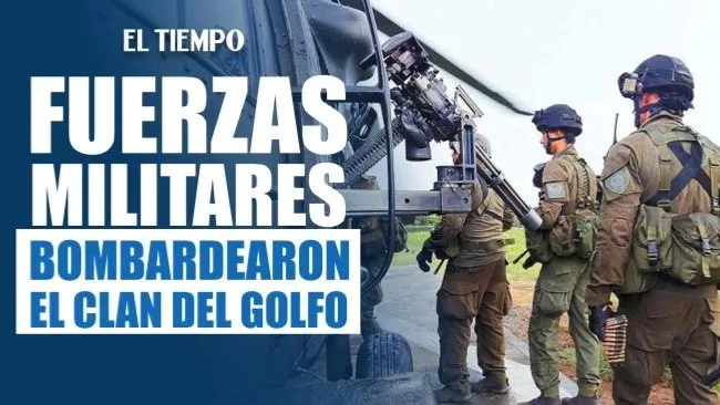 ¡Golpe al Clan del Golfo! Bombardeo militar deja seis muertos en Nóvita, Chocó colombia