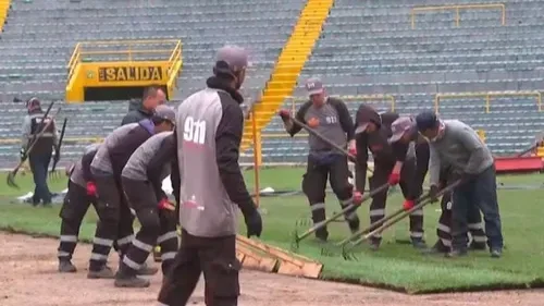 Presidente de la Dimayor critica el estado de la gramilla de El Campín: “No era una cancha