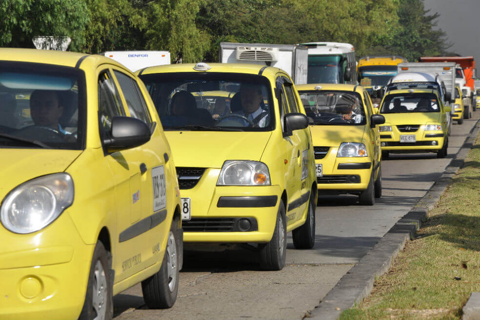 Taxista de Villavicencio se unieron a la iniciativa