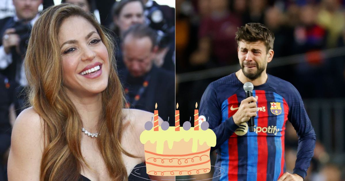  Feliz cumpleaños Shakira  Estas son las tortas que le han regalado… ¡con Piqué y todo! – EXTRA
