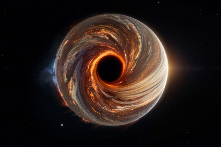 Materia oscura podría colapsar planetas gigantes en agujeros negros, según científicos