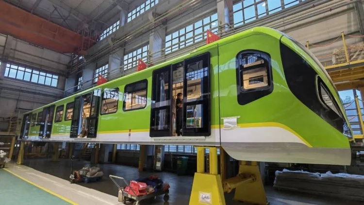 Avance Histórico_ De China a Colombia, este el viaje de los vagones del Metro de Bogotá