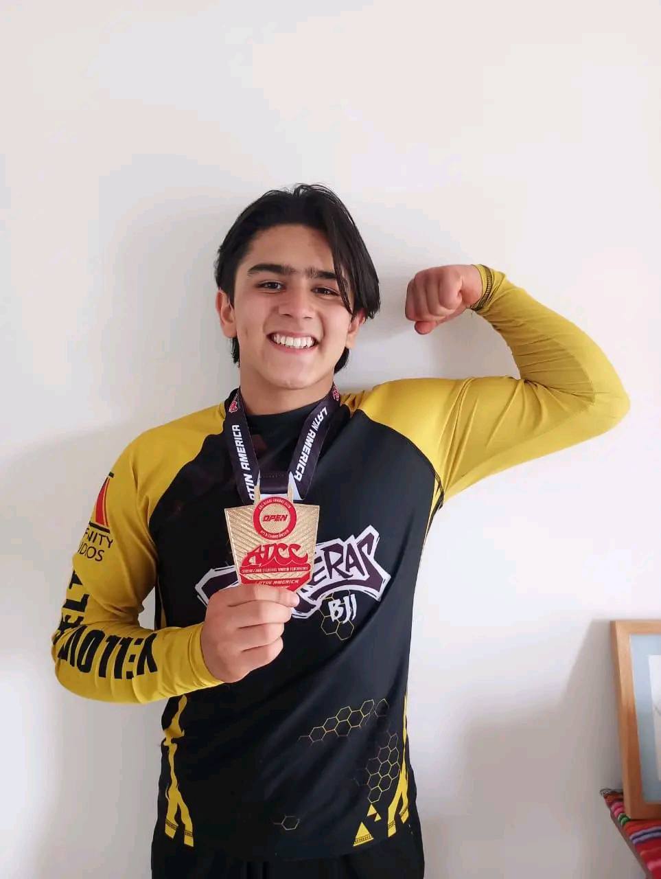 Willka Amaru Narváez Molina, campeón Latinoamericano de Jiu-Jitsu.