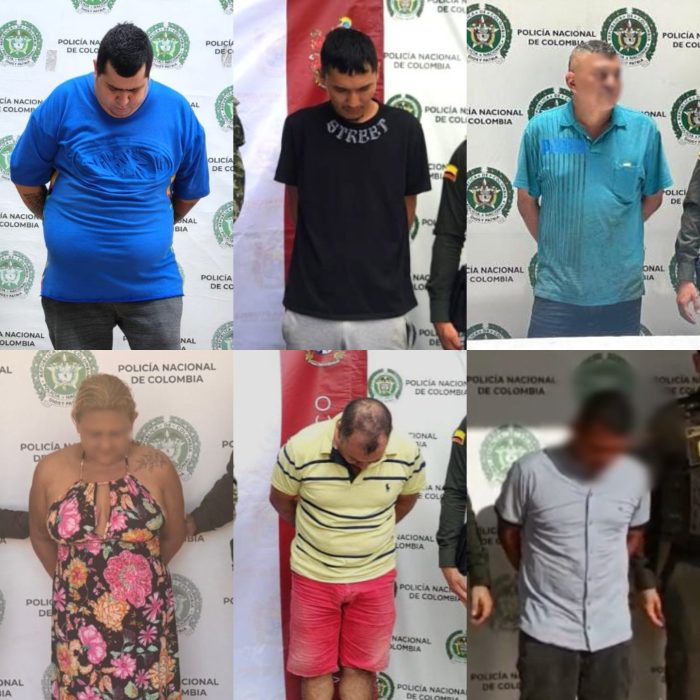 Seis personas fueron judicializadas en CaquetƔ por delitos graves, incluyendo trƔfico de drogas, porte de armas y violencia intrafamiliar.