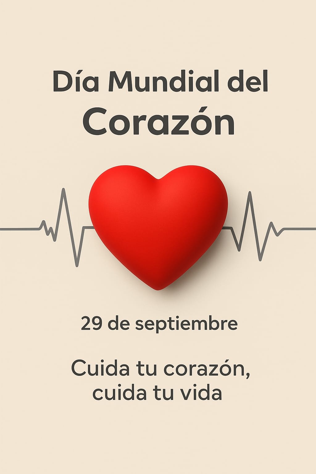 Un día para tomar conciencia de cada latido”
