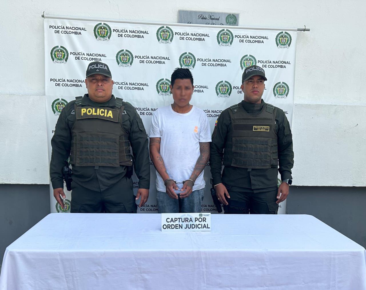 La Policía capturó en San Vicente del Caguán a alias ‘El Indio’, solicitado por Interpol y acusado de homicidio en Leticia.