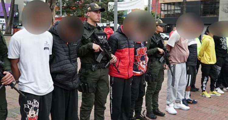 Gran golpe de las autoridades en Bogotá_ Más de 2.300 criminales capturados en agosto