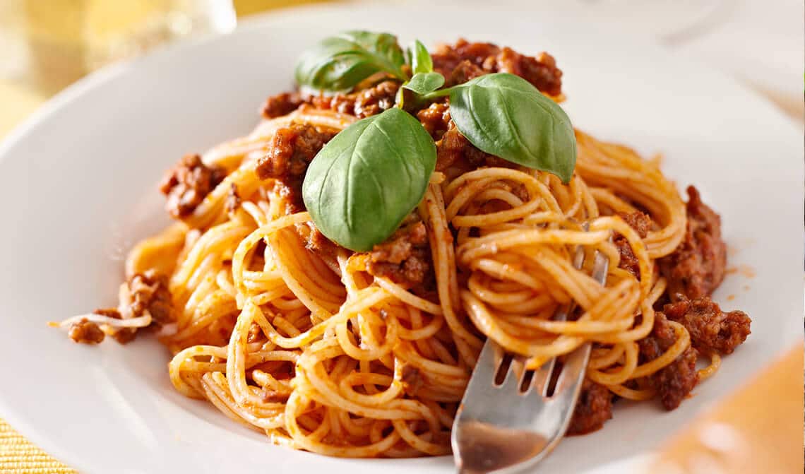 RECETA ESPAGUETIS A LA BOLOÑESA
