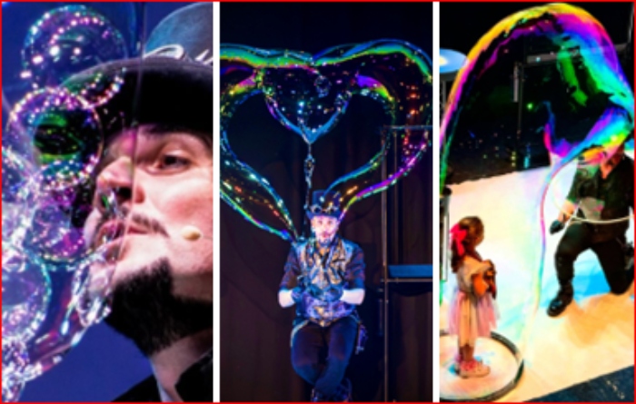 Bogotá- Medellín- Dreaming Bubbles- Mago de las Burbujas- Pierpaolo Laconi- Whitedream-Récord Guinness-
