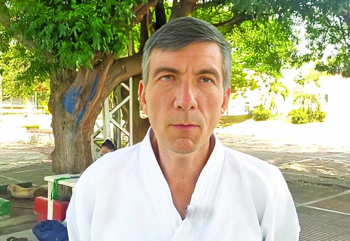 Daniel Enrique Gasca, presidente de la Liga de Karate Departamental del Huila, lidera la preparación rumbo a los Juegos Nacionales.