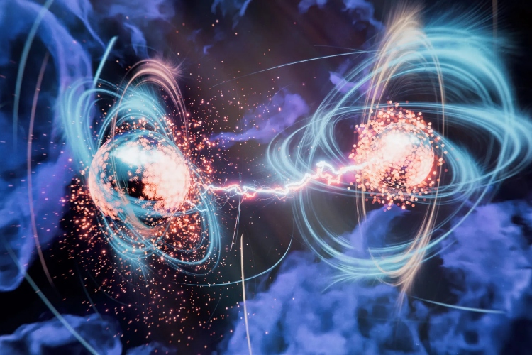 Ingenieros logran conectar átomos a distancia con entrelazamiento cuántico