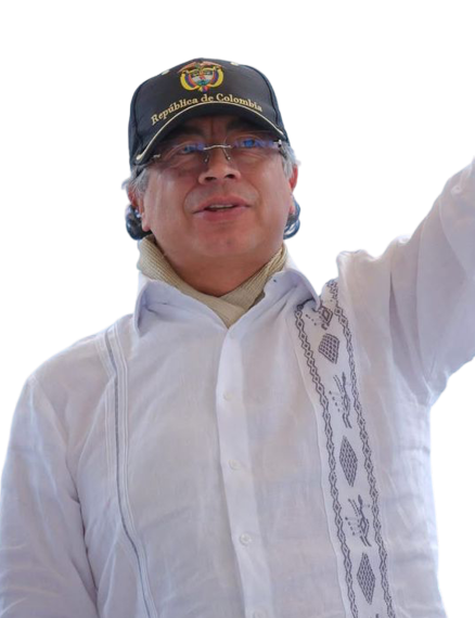 Gustavo Petro, presidente.