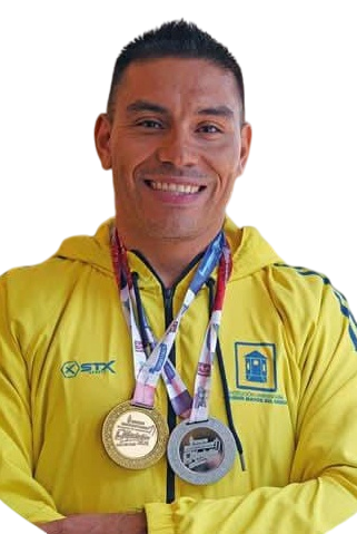 Manuel Eduardo Prado, atleta.