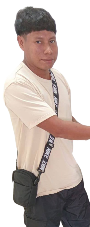 Fabricio Málaga Capena, representante de juventud.