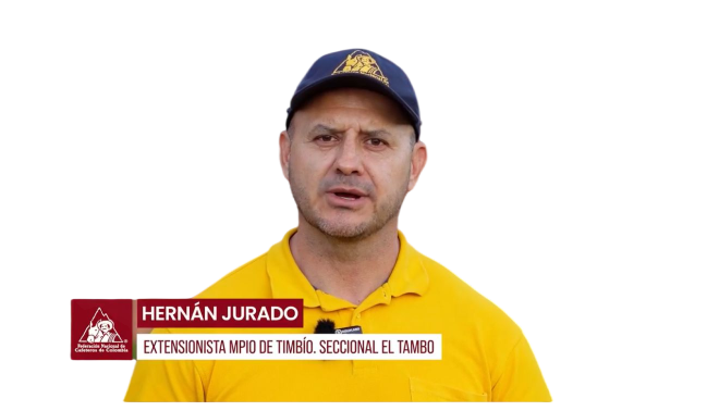 Hernán Jurado, extensionista.