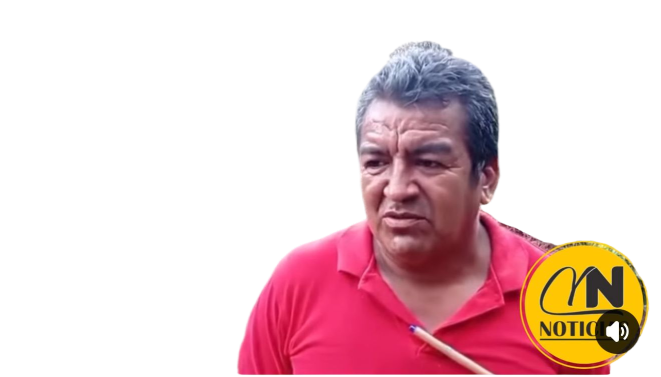 Víctor Velasco, vocero comunitario.