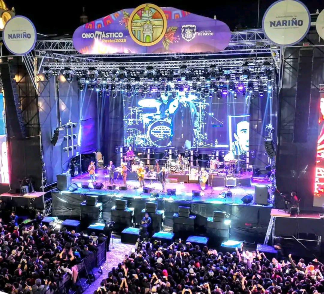 San Juan de Pasto. Con un concierto de más de 12 horas, la Plaza de Nariño se convirtió este domingo en el epicentro de la celebración del Onomástico 2025