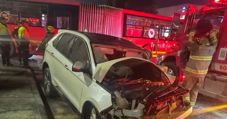 ¡Atención! Esto causo alta congestión en Avenida Las Américas