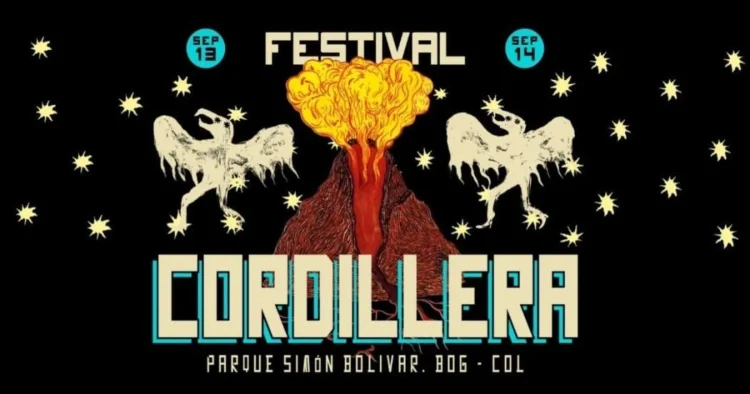 ¡Sábado 13 y el domingo 14 de septiembre! Cartel por días del Festival Cordillera 2025