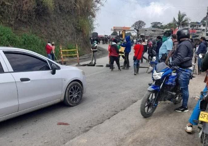 Cierre total de la vía Panamericana