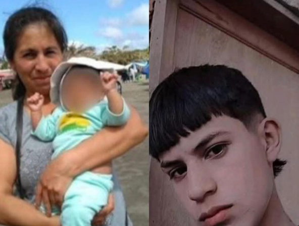 derrumbe en la vereda Piluales