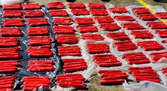 bodega con explosivos