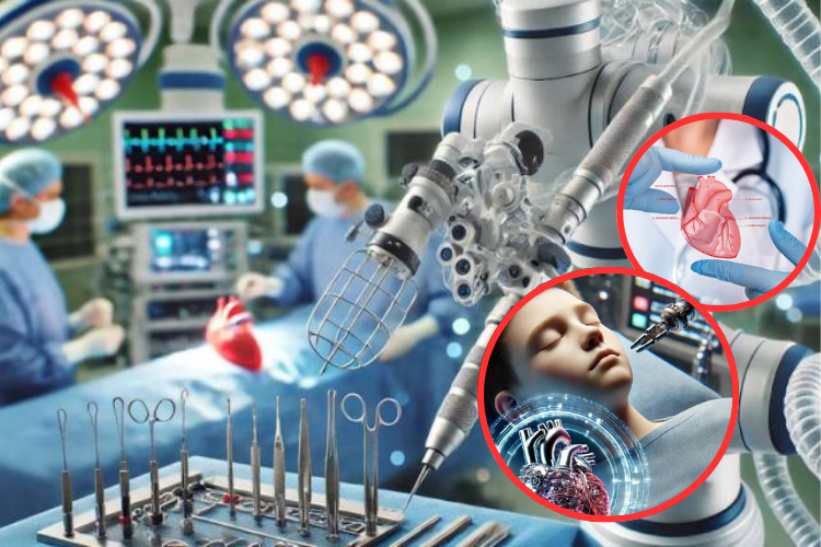 Cirujanos realizan el primer trasplante de corazón totalmente robótico sin abrir el tórax