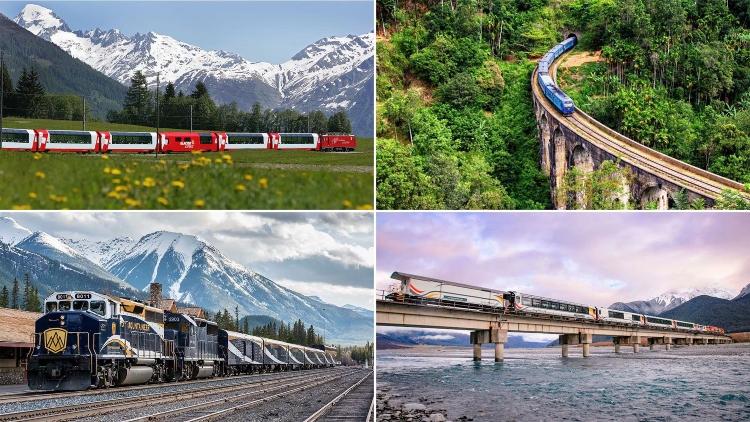 Los viajes en tren más impresionantes del mundo, según National Geographic
