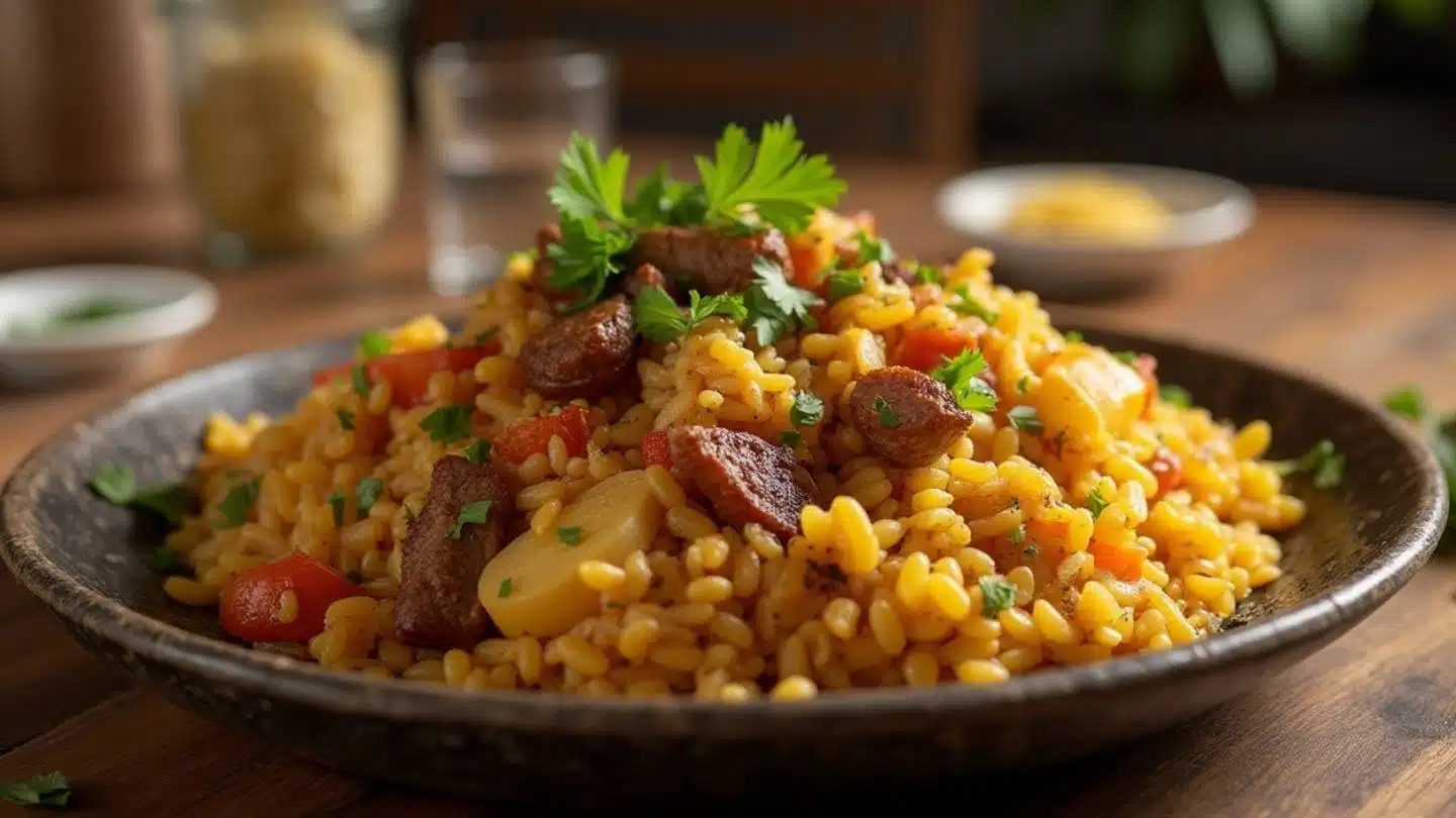 RECETA ARROZ PAISA
