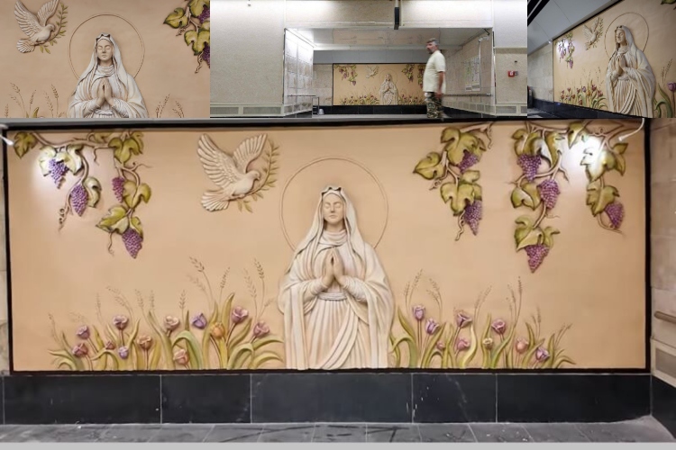 Teherán inaugura estación del metro dedicada a la Virgen María