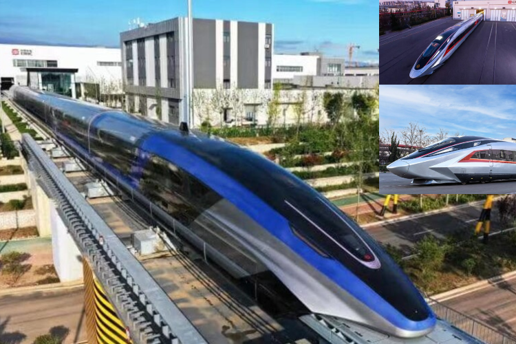 El tren chino CR450 rompe el récord mundial al alcanzar los 451 km/h