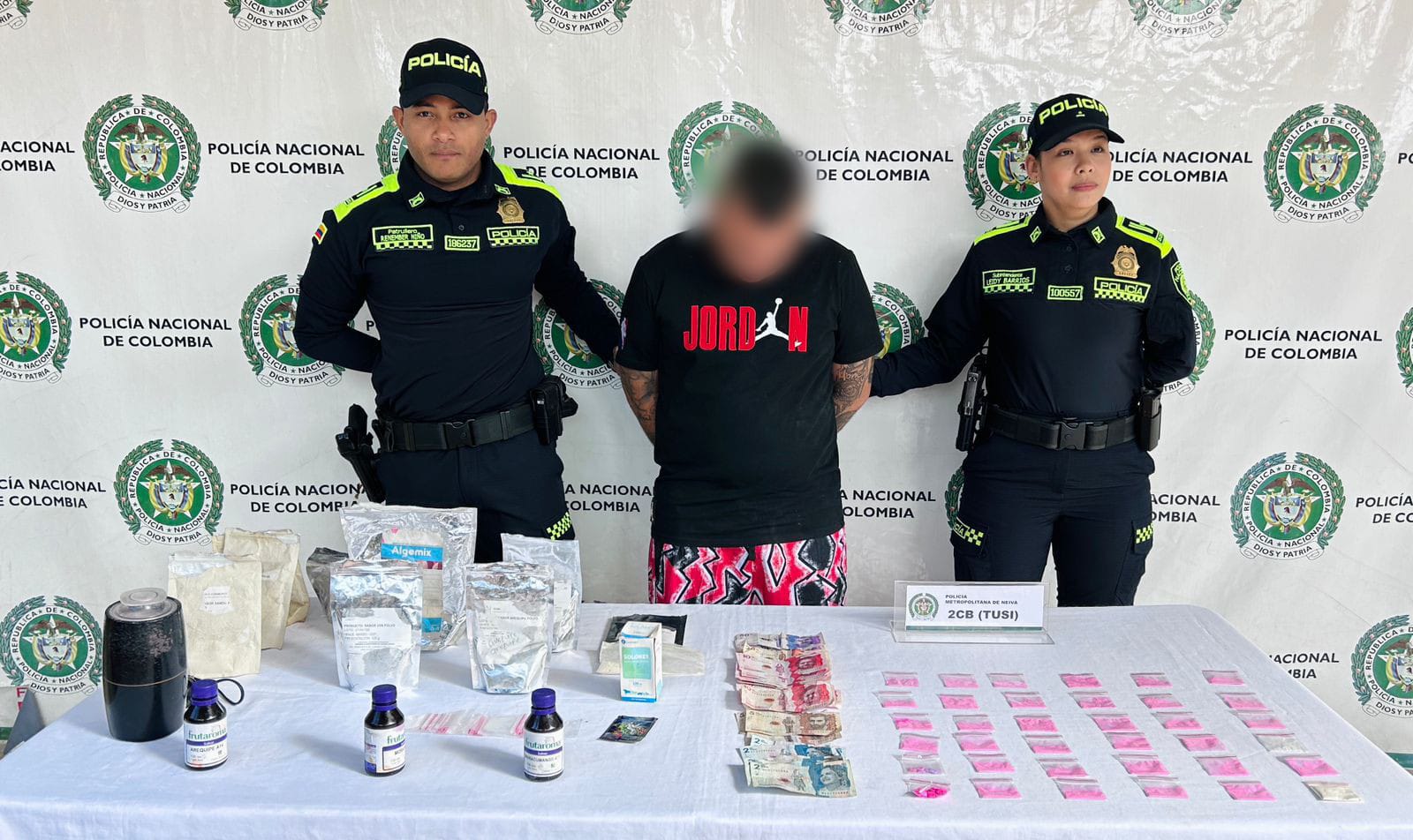 Capturado distribuidor de drogas