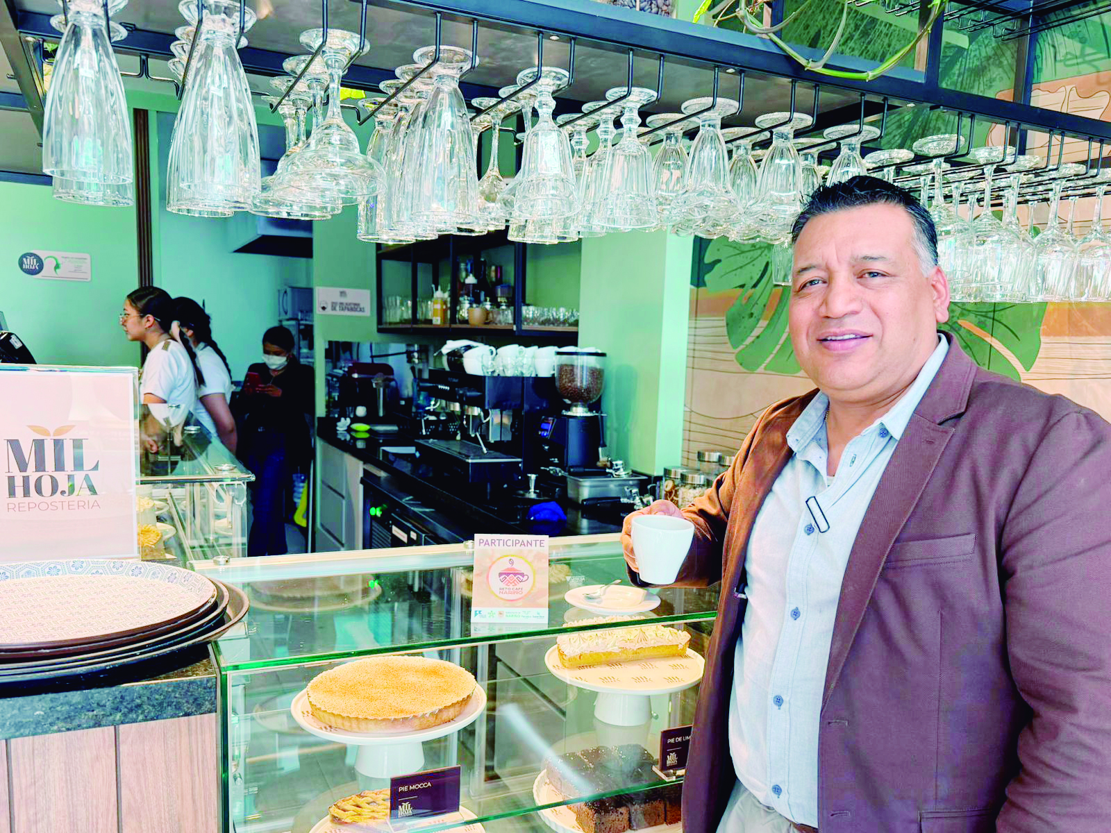 Geovanny Carvajal, organizador.