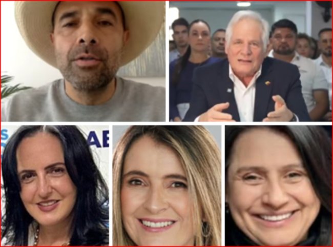 Paloma Valencia- María Fernanda Cabal- Miguel Uribe Londoño- Álvaro Uribe- Centro Democrático- AtlasIntel-