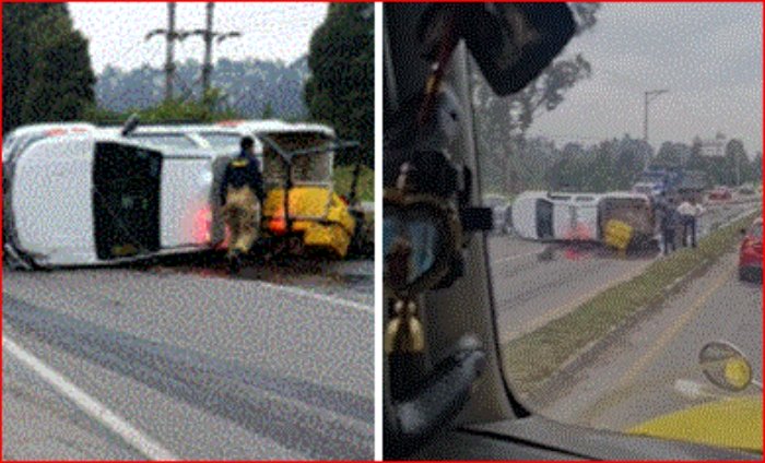 Bomberos- Accidente de tránsito- Bomberos- 21Nov-