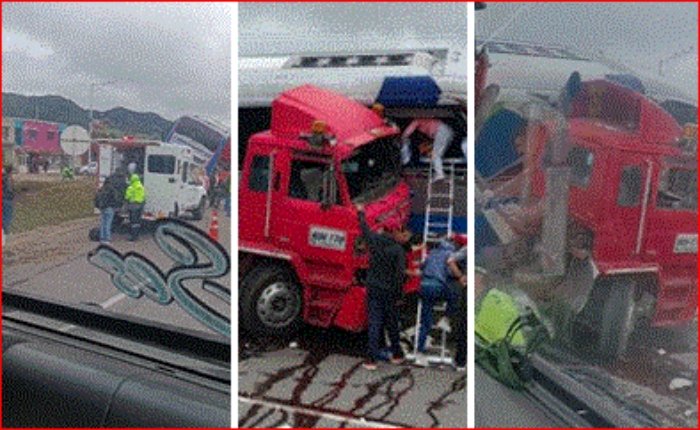 Accidente de Tránsito- 24Nov- Tierra Negra- Bogotá-Tunja-