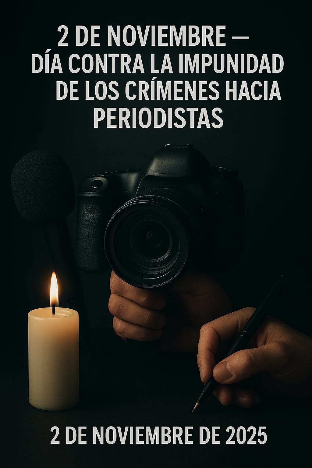 Cada periodista asesinado representa una historia que el mundo tiene derecho a conoce