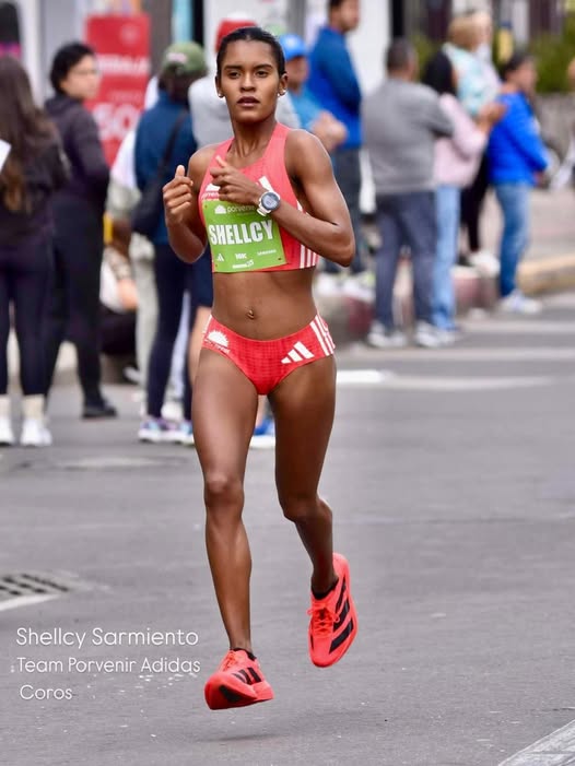 Shelcy Sarmiento, atleta.
