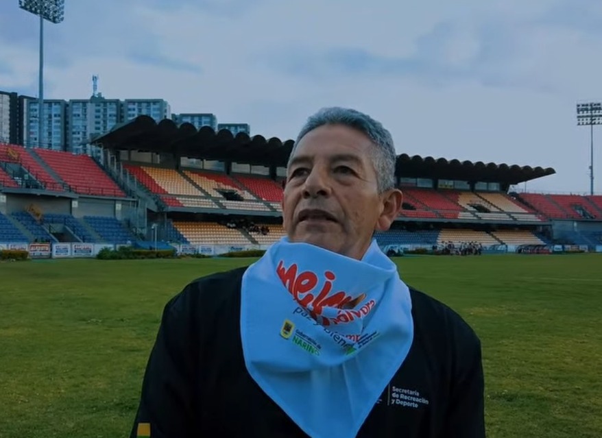 Luis Eduardo Bolaños, deportista.