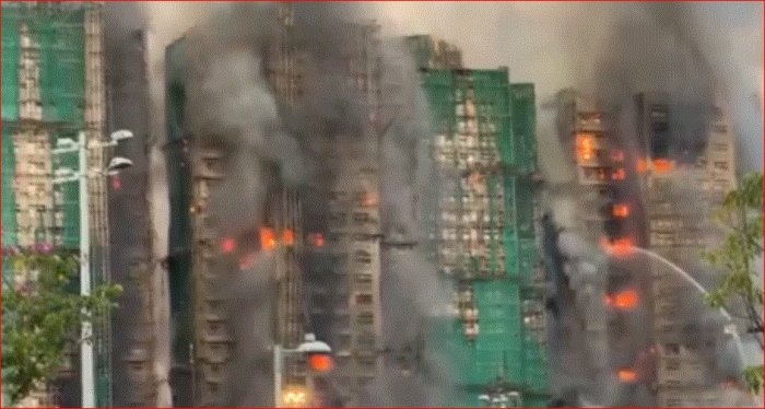 Muertos- heridos- Incendio- Hong Kong- 26Nov- Tai Po