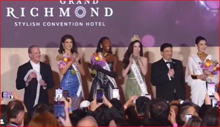 Miss Venezuela- Fátima Bosh- Miss México- Miss Costa de Marfil-reinas continentales- Miss Universo 2025-