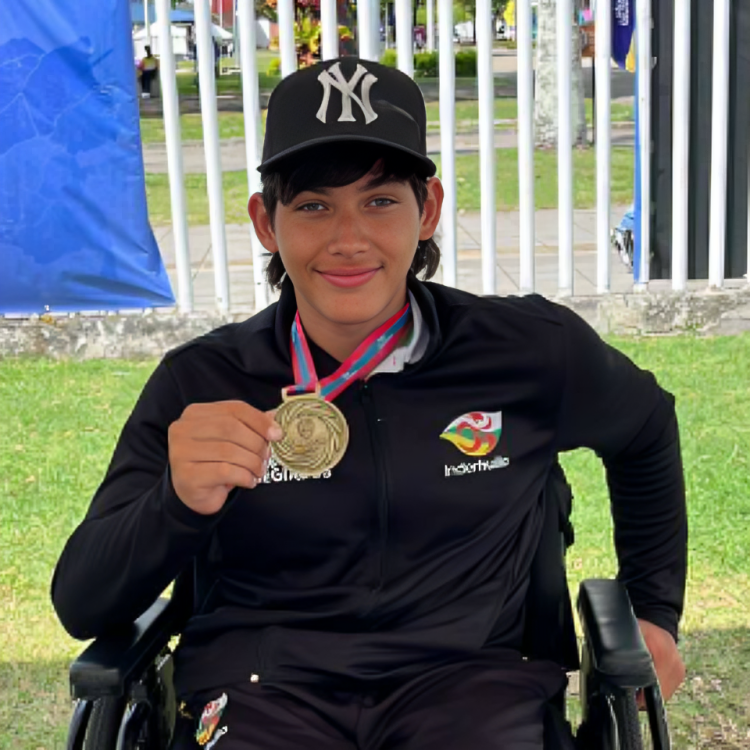 Campeón en paranatación