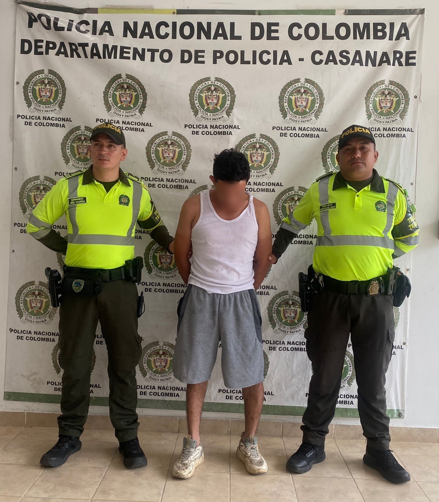 Capturado hombre con orden judicial en Villanueva