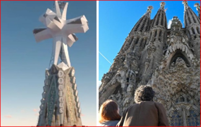 Barcelona- España- Gaudí- sagrada Familia- Torre de Jesús- 20Feb-