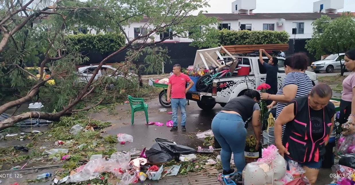 VENDAVAL CAUSÓ MÚLTIPLES DAÑOS